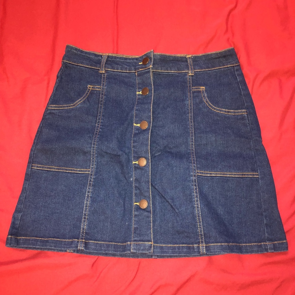 Jean skirt